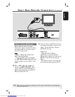 Preview for 17 page of Philips DVDR3400 User Manual