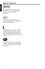 Preview for 4 page of Philips DVDR3408 User Manual