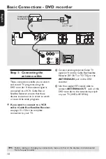 Preview for 10 page of Philips DVDR3408 User Manual