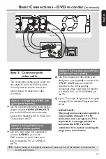 Preview for 11 page of Philips DVDR3408 User Manual