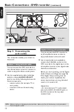 Preview for 12 page of Philips DVDR3408 User Manual