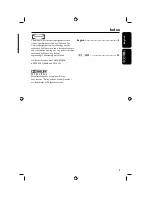 Preview for 3 page of Philips DVDR3425H User Manual