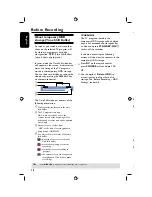 Preview for 28 page of Philips DVDR3425H User Manual