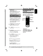 Preview for 33 page of Philips DVDR3425H User Manual