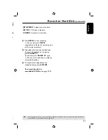 Preview for 35 page of Philips DVDR3425H User Manual