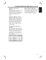 Предварительный просмотр 67 страницы Philips DVDR3430V User Manual