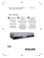 Philips DVDR3435V User Manual preview