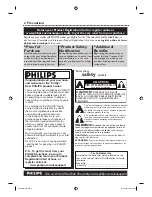 Preview for 2 page of Philips DVDR3435V User Manual