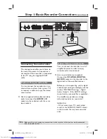 Предварительный просмотр 17 страницы Philips DVDR3450H/05 User Manual