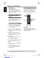 Предварительный просмотр 30 страницы Philips DVDR3450H/05 User Manual