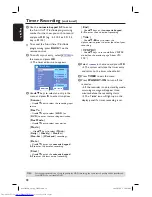 Предварительный просмотр 38 страницы Philips DVDR3450H/05 User Manual
