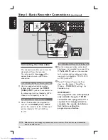 Preview for 16 page of Philips DVDR3455H User Manual