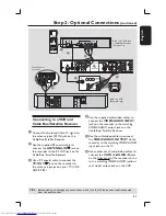 Preview for 21 page of Philips DVDR3455H User Manual