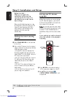 Preview for 24 page of Philips DVDR3455H User Manual