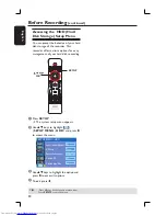 Preview for 30 page of Philips DVDR3455H User Manual