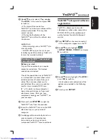 Preview for 41 page of Philips DVDR3455H User Manual