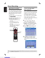 Preview for 44 page of Philips DVDR3455H User Manual