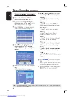 Preview for 46 page of Philips DVDR3455H User Manual