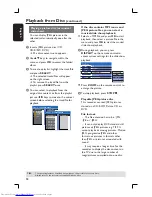 Preview for 52 page of Philips DVDR3455H User Manual