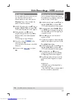 Preview for 59 page of Philips DVDR3455H User Manual