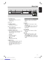 Preview for 11 page of Philips DVDR3460 User Manual