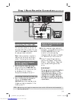 Preview for 13 page of Philips DVDR3460 User Manual