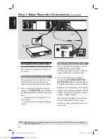 Preview for 14 page of Philips DVDR3460 User Manual