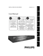 Philips DVDR3475/37 User Manual preview