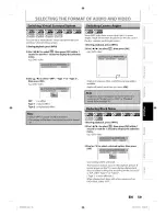 Preview for 59 page of Philips DVDR3475/37 User Manual