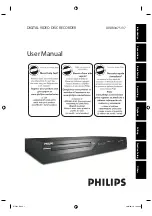 Preview for 1 page of Philips DVDR3475 User Manual