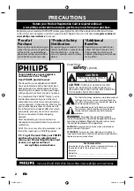 Preview for 2 page of Philips DVDR3475 User Manual