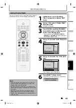 Preview for 63 page of Philips DVDR3475 User Manual