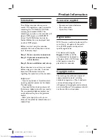 Preview for 9 page of Philips DVDR3480 User Manual