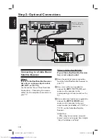 Preview for 18 page of Philips DVDR3480 User Manual