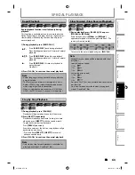 Preview for 63 page of Philips DVDR3505/37 User Manual