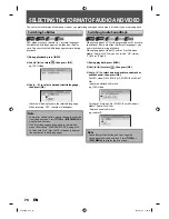 Preview for 70 page of Philips DVDR3505/37 User Manual