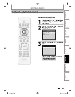 Preview for 83 page of Philips DVDR3505/37 User Manual