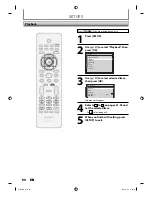 Preview for 90 page of Philips DVDR3505/37 User Manual