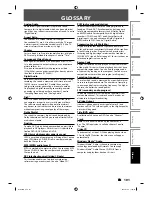 Preview for 101 page of Philips DVDR3505/37 User Manual