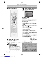 Предварительный просмотр 58 страницы Philips DVDR3505 User Manual