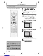 Предварительный просмотр 74 страницы Philips DVDR3505 User Manual