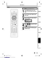 Предварительный просмотр 93 страницы Philips DVDR3505 User Manual