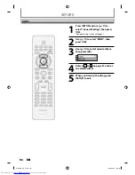 Preview for 96 page of Philips DVDR3505 User Manual