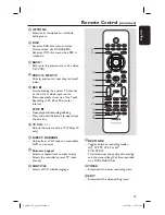 Предварительный просмотр 13 страницы Philips DVDR3510V User Manual