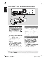 Предварительный просмотр 16 страницы Philips DVDR3510V User Manual