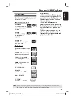 Preview for 35 page of Philips DVDR3510V User Manual