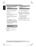 Preview for 40 page of Philips DVDR3510V User Manual