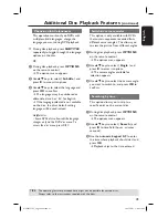 Preview for 43 page of Philips DVDR3510V User Manual