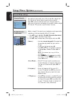 Preview for 58 page of Philips DVDR3510V User Manual