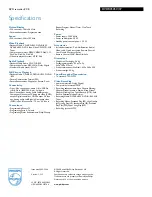 Preview for 3 page of Philips DVDR3545V/37 Specifications